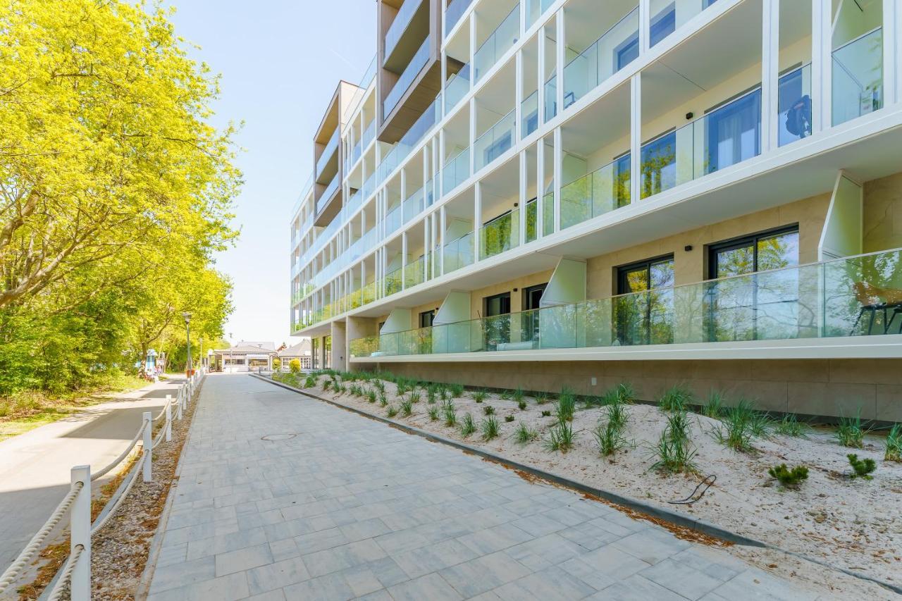 Apartament Kapitanski Z Widokiem Na Morze 4 Pietro - By Perlowa Przystan Rent Sianożęty Zewnętrze zdjęcie
