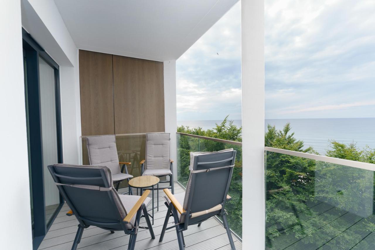 Apartament Kapitanski Z Widokiem Na Morze 4 Pietro - By Perlowa Przystan Rent Sianożęty Zewnętrze zdjęcie
